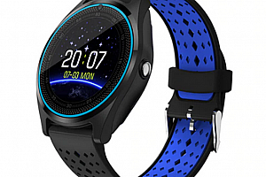 Smartwatch V9- 6 barev SMW38 Barva: Černá- spodní modrá