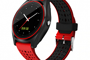 Smartwatch V9- 6 barev SMW38 Barva: Červená- spodní černá