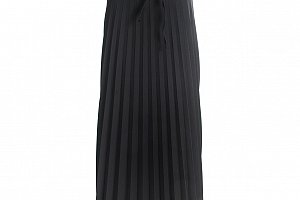 M&V Plisovaná sukně klasická černá 95 cm