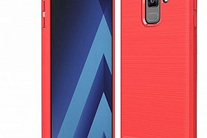 Ultratenký zadní kryt pro Samsung A8-2018 PZK10 Barva: Červená