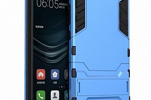 Army pevný zadní kryt se stojánkem pro Huawei P10 PZK22 Barva: Modrá-světlá