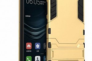 Army pevný zadní kryt se stojánkem pro Huawei P10 PZK22 Barva: Zlatá