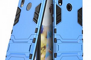 Army pevný zadní kryt se stojánkem pro Huawei P20 Lite PZK25 Barva: Modrá-světlá
