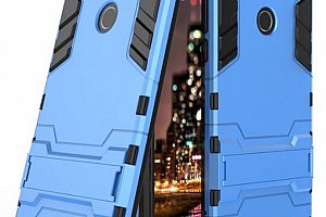Army pevný zadní kryt se stojánkem pro Huawei Y7 Prime 2018 PZK26 Barva: Modrá