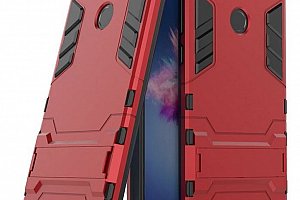Army pevný zadní kryt se stojánkem pro Huawei Y5 2018 PZK28 Barva: Červená