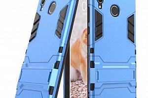 Army pevný zadní kryt se stojánkem pro Huawei Nova 3 PZK32 Barva: Modrá-světlá