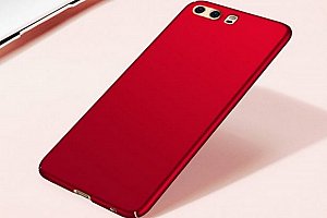 Ultratenký ochranný kryt pro Huawei P10 PZK73 Barva: Červená