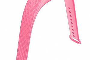 Náhradní řemínek fitness náramek Xiaomi/ Aligator M2- dvoubarevný SWB1 Barva: Růžová/Bílá
