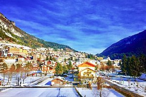 Dolomity: Hotel Du Lac Vital Mountain *** s polopenzí u ski areálu na 4 dny