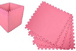 EVA Pěnový koberec 60 x 60cm - 4 ks, růžová, 2866