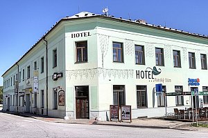 Hotel Panský dům na Šumavě u Lipna s polopenzí a saunou