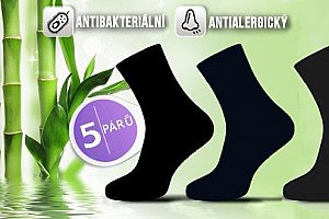 Antibakteriální bambusové ponožky