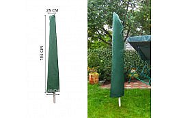 Plachta na zahradní slunečník 50x195cm, zelená, 1288