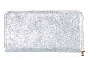 TESSRA Milano Dámská peněženka v metalické barvě