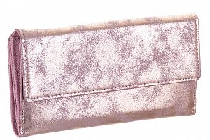 David Jones Dámská peněženka v metalické barvě velká