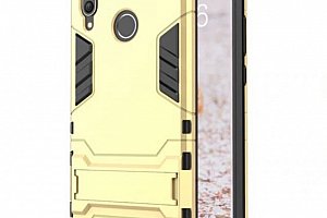 Pevný zadní kryt se 360° stojánkem pro Huawei Nova 3 PZK41 Barva: Zlatá