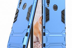 Pevný zadní kryt se 360° stojánkem pro Huawei Nova 3 PZK41 Barva: Světle modrá