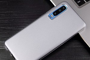 Pevný zadní kryt pro Huawei P30- 4 barvy PZK113 Barva: Stříbrná