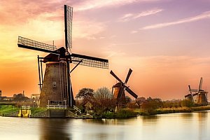 Zájezd na 4 dny do Nizozemí: Amsterdam, typické sýry a větrné mlýny