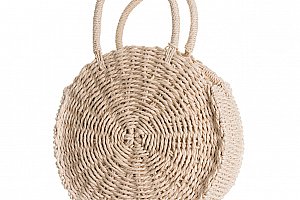 Dudlin dámská pletená kabelka do ruky malá přes rameno Casual malá textil MA0227-45