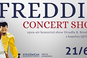 Lístek na open air koncertní show FREDDIE - CONCERT SHOW ve Strážnici 21.6.2019