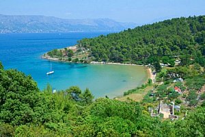 Chorvatsko: Ostrov Brač ve Ville Aria Comforte blízko pláže a s polopenzí