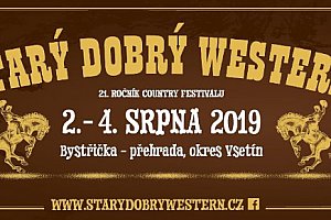 1 + 1 permanentka zdarma na festival STARÝ DOBRÝ WESTERN 2. - 4.8.2019