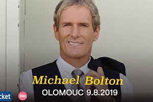 1 + 1 vstupenka na koncert Michaela Boltona v Olomouci 9.8.2019