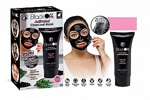 Black Off - Slupovací maska s aktivním uhlím