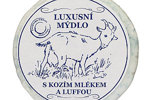 Phytos Luxusní Mýdlo s Kozím Mlékem - s luffou