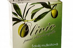 Phytos OLIVIO Šalvěj Muškátová - přírodní mýdlo s olivovým olejem