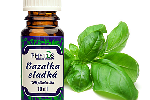 Phytos Bazalka Sladká - 100% esenciální olej