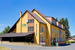 Český les: Rekreační středisko Rybník s polopenzí, privátním wellness a masáží
