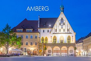 Bavorsko/Amberg, sobotní výlet za vánočními trhy a do aquaparku