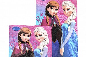 Disney Bavlněný ručník na obličej + ručník na ruce Ledové království (Frozen)