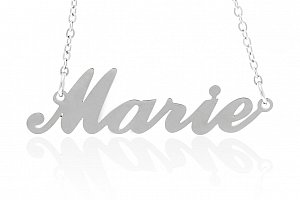Fashion Icon Ocelový přívěsek jméno Marie