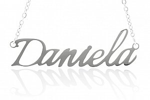 Fashion Icon Ocelový přívěsek jméno Daniela