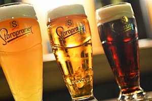 Pivní degustace nebo audiovizuální prohlídka v pivovaru Staropramen