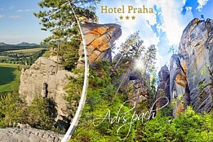Pobyt pro dva v nádherné přírodě Adršpach v Hotelu Praha