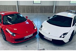Zážitková jízda v Lamborghini Gallardo a Ferrari 458 Italia