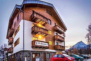 Tatranská Lomnice v horské vile + 1 dítě do 5,9 let nebo 2 děti do 17,9 let zdarma