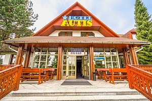 Vysoké Tatry u pozemní lanovky na Hrebienok v Hotelu Autis *** s polopenzí a saunou neomezeně + děti zdarma