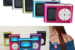 MP3 přehrávač pro paměťové karty s klipem a poštovné ZDARMA!