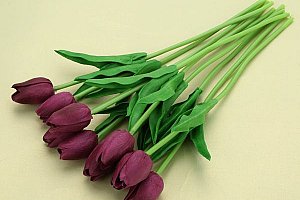 Umělý tulipán - 10 kusů a poštovné ZDARMA!