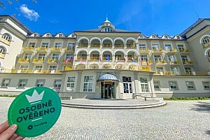 Jeseník: Týdenní léčebný pobyt v Priessnitzových lázních v Hotelu Priessnitz **** s 8 procedurami a polopenzí