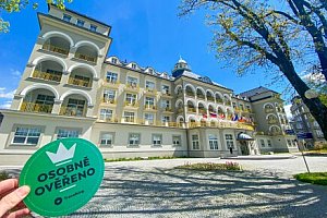 Jeseník: 10denní léčebný pobyt v Priessnitzových lázních ve 4* Hotelu Priessnitz se 13 procedurami a polopenzí