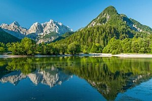 Slovinsko u jezera Jasna a Národního parku Triglav: Hotel Alpina *** se snídaněmi a wellness + děti zdarma