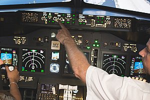 Zalétej si na simulátoru letounu Boeing 737NG 60 min