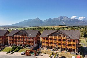 Vysoké Tatry u ski areálu: Tatragolf Mountain Resort **** v apartmánu se snídaní/polopenzí + sleva na wellness