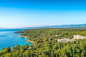 Chorvatsko: Ostrov Krk 150 m od pláže v Magal Hotelu by Aminess *** s polopenzí, fitness a animačním programem